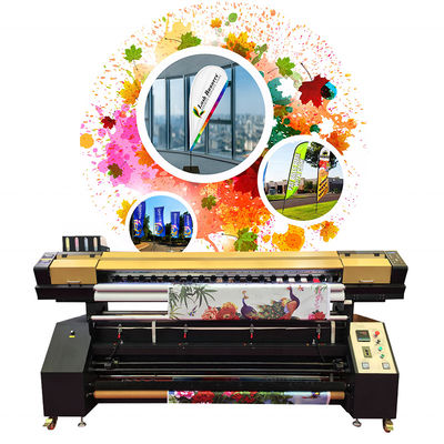 qualità  Cheap i3200 Fabric Printing 4720 5113 Printhead Roll To Roll Modal Fiber Digital Inkjet Printer On Polyester Small Size Fabric fabbrica